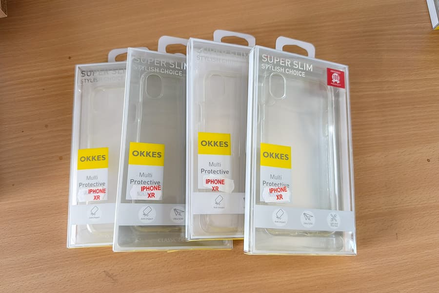 4 Handyhüllen Okkes Super Slim